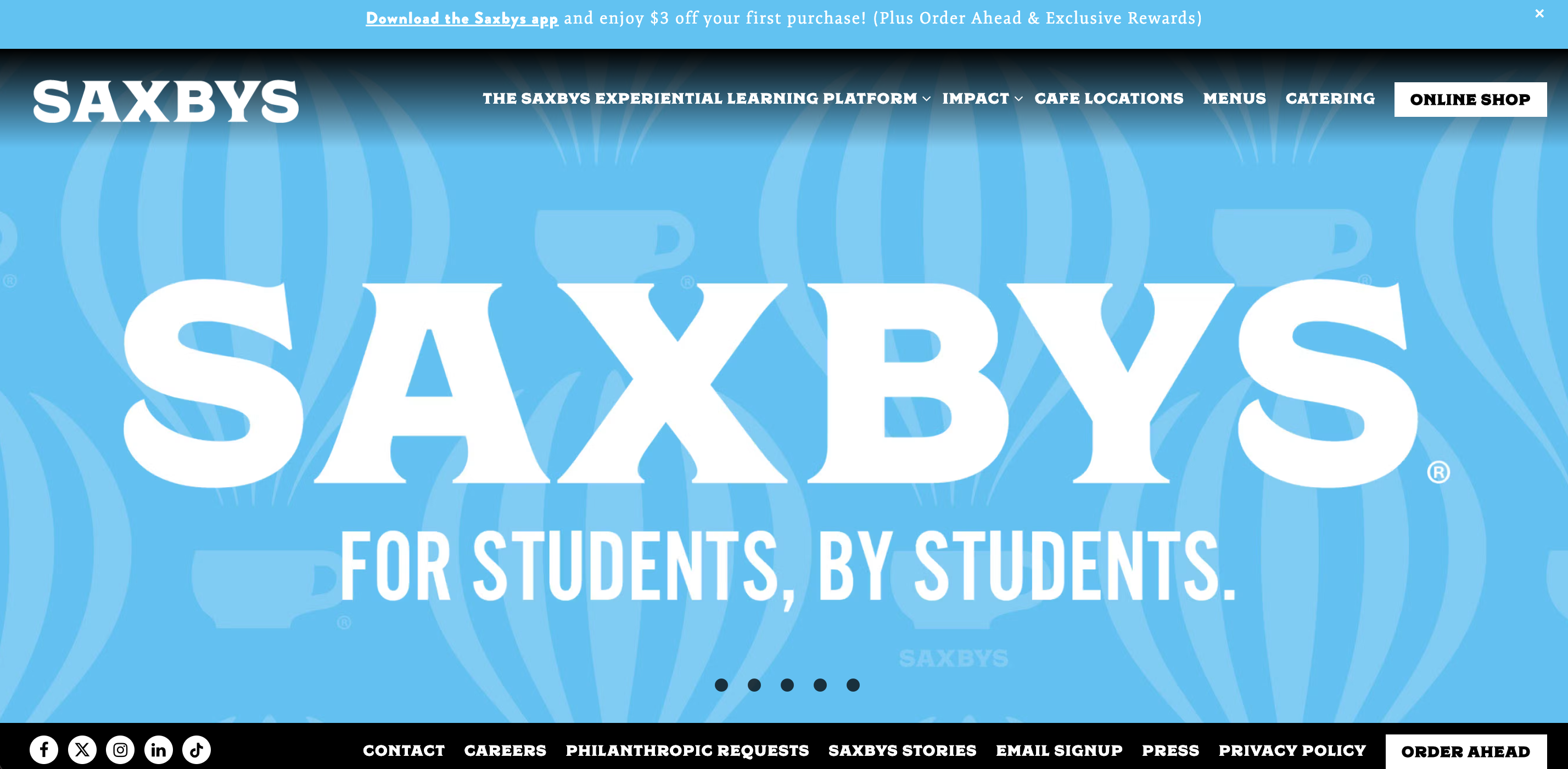 Saxbys preview